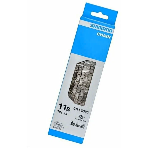 Купить Цепь SHIMANO Cues CN-LG500, 10/11 скор., 122 звеньев