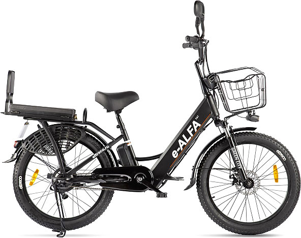 Электровелосипед GREEN CITY e-ALFA Fat 2023 ОПТ00019002 - фото 1