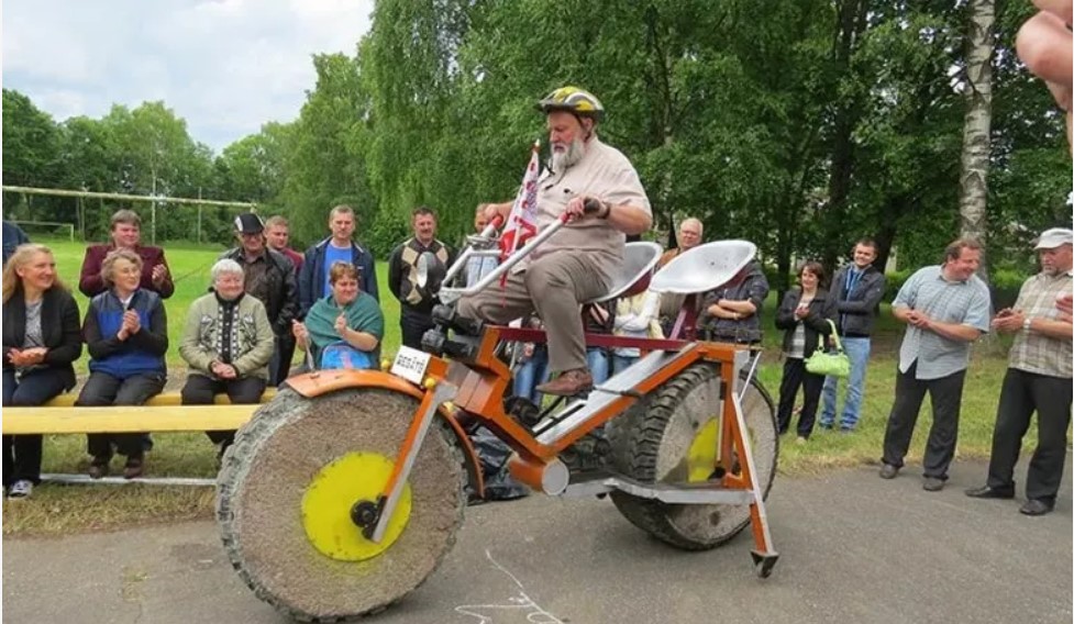 Самый тяжёлый велосипед в мире вес